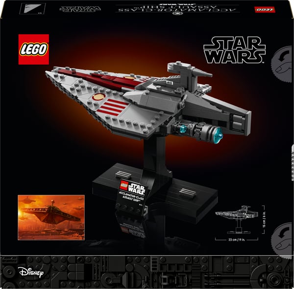LEGO Star Wars 75404 – Acclamator-klassens attackfartyg