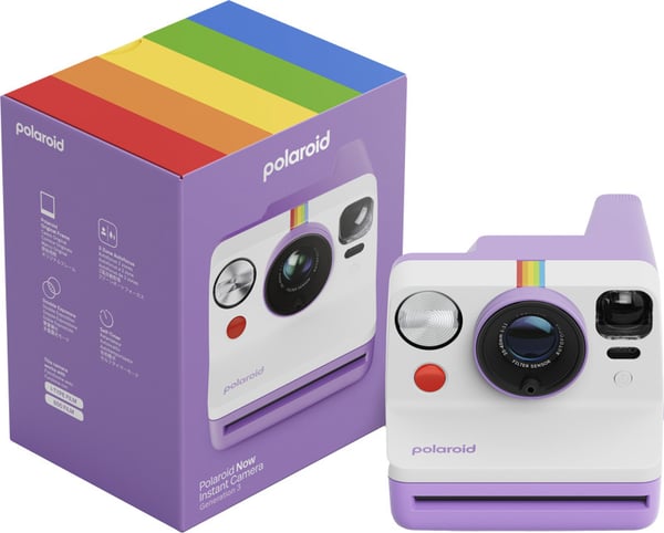 Polaroid Now Gen 3 omedelbar kamera, Lila