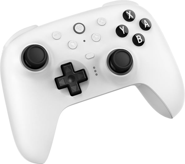 8BitDo Ultimate 2 Wireless BT-spelkontroll, PC/Switch, vit