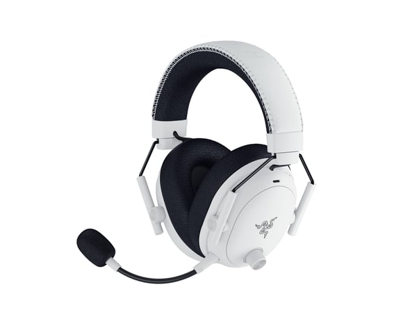 Razer Blackshark V3 Pro trådlösa gaming-hörlurar, vit