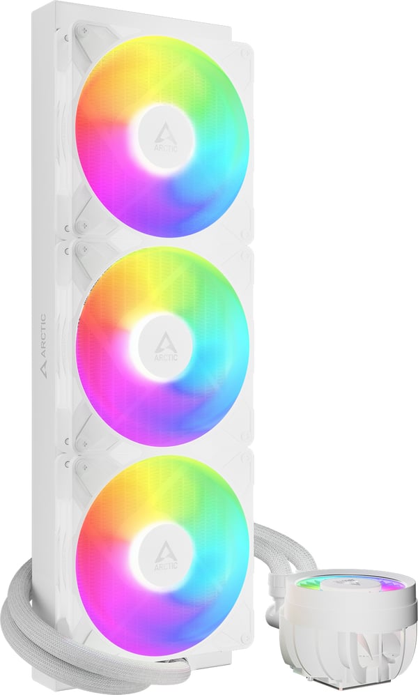 ARCTIC Liquid Freezer III Pro 420 A-RGB vätskekylningssystem, vit