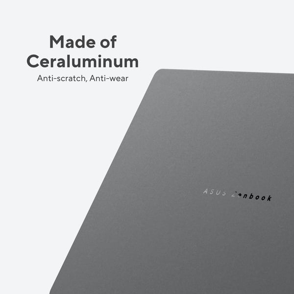 Asus Zenbook A14 bärbar dator, grå, Windows 11