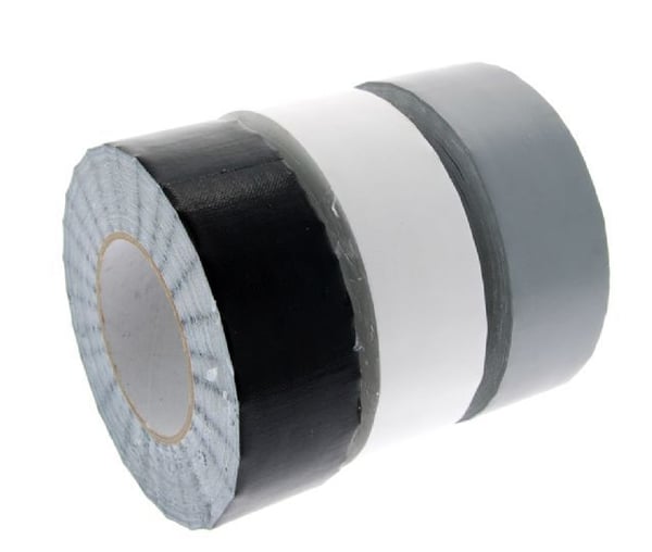 Falcon Eyes Gaffer Tape røddertejp, hvid