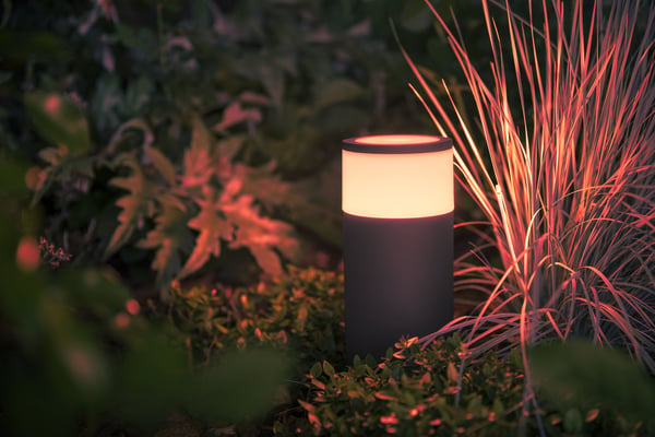 Philips Calla HUE Outdoor extrabelysning med strömkabel, 24 V, 25 cm