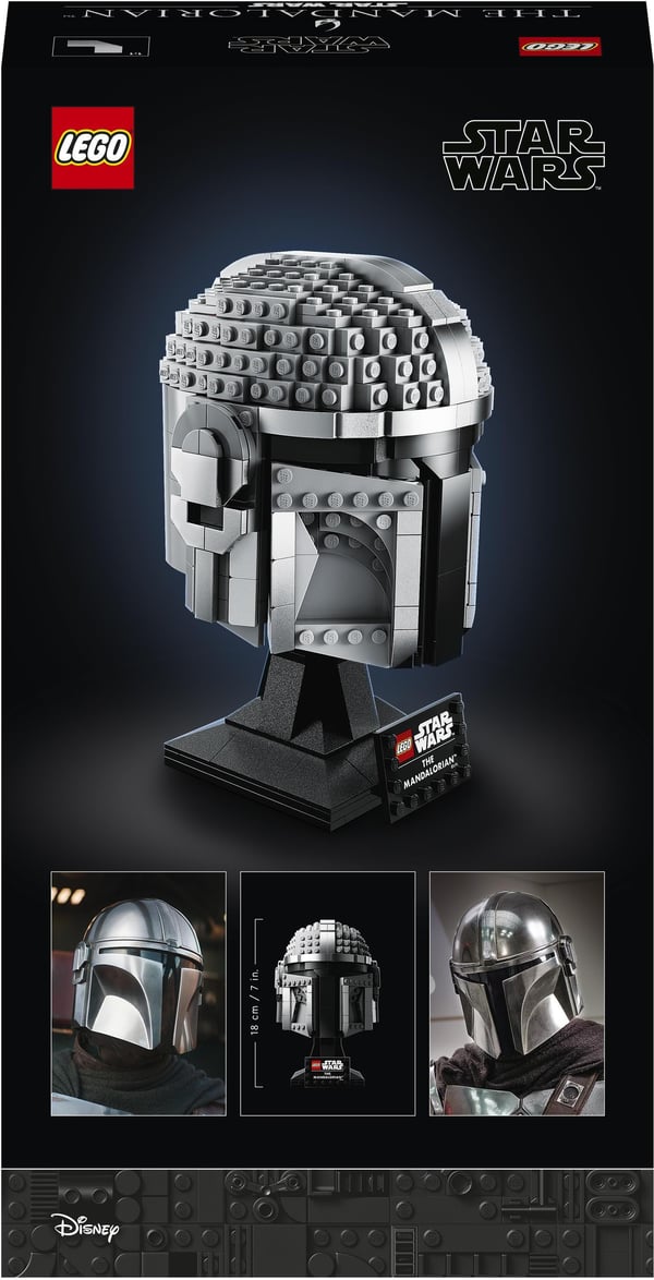 LEGO Star Wars™ The Mandalorian™ Helmet 75328 Byggset (584 delar)