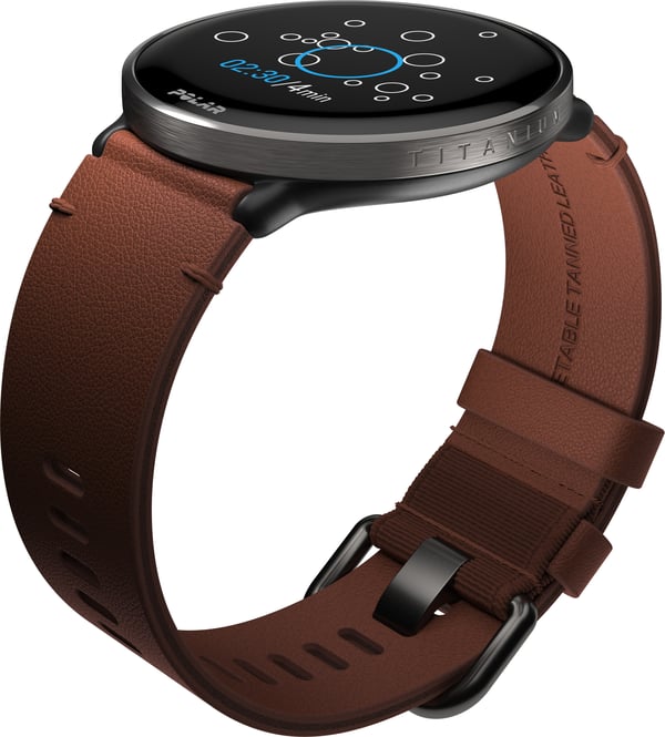 Polar Ignite 3 Titanium sportsur, brun
