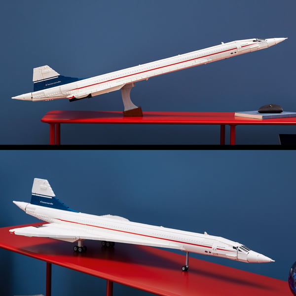 LEGO® Icons Concorde 10318 Byggeboks (2.083 dele)