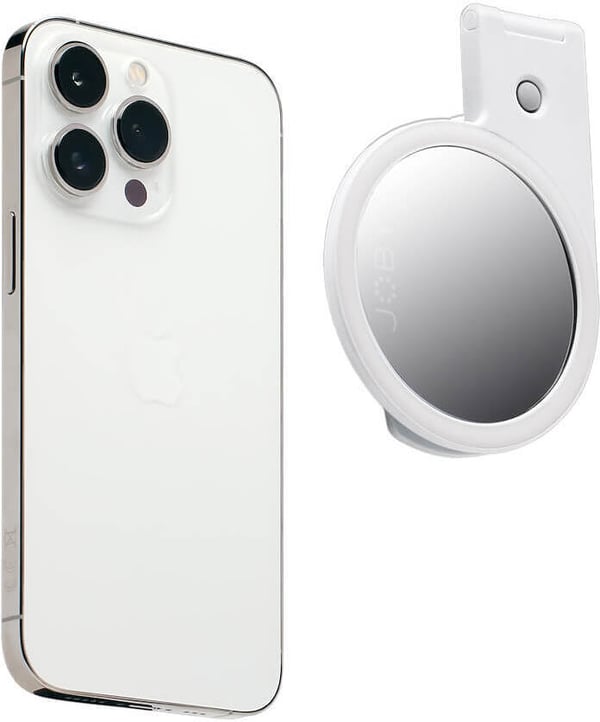 Joby Ring Light MagSafe Beamo billedlys til telefonen, hvid