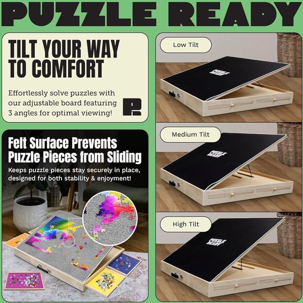 Puzzle Ready - Justerbart pusselbord, 1500 bitar