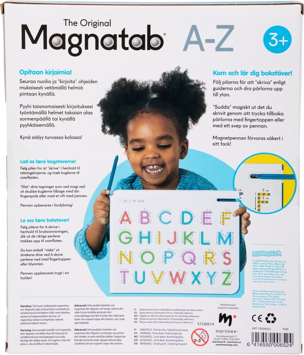 Magnatab - Alfabetet A - Ö