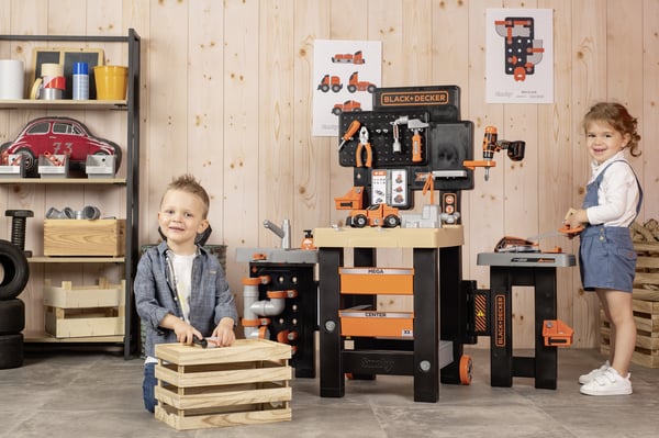 Smoby Black & Decker Mega Center -verktygsbänk