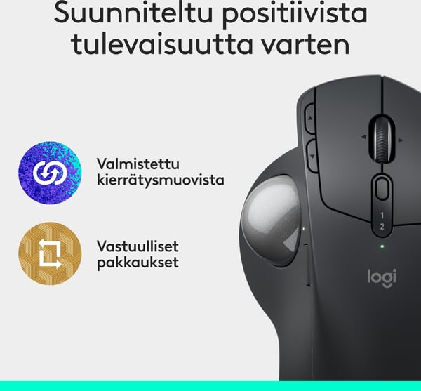 Logitech MX Ergo S trådløs trackballmus