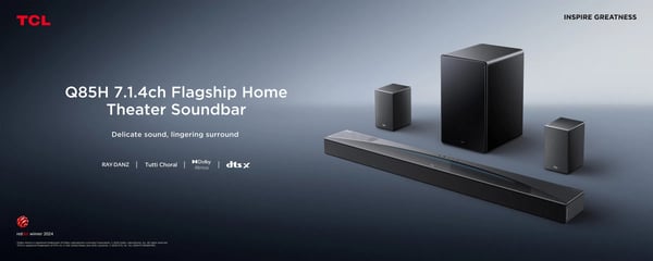 TCL Q85H Pro 7.1.2 Dolby Atmos Soundbar