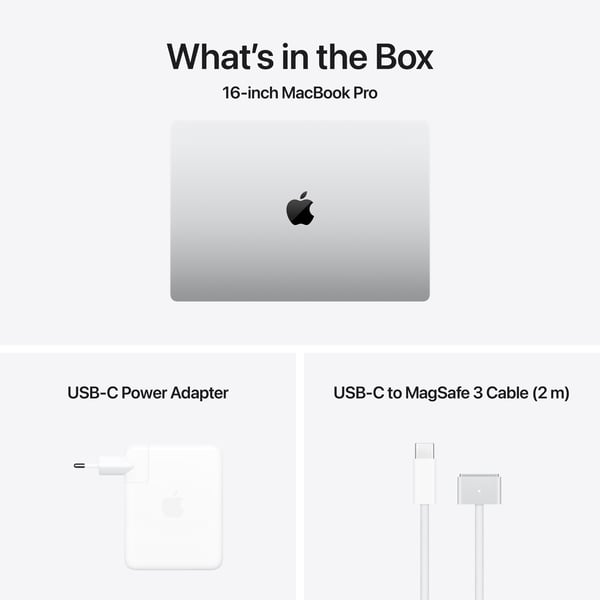 Apple MacBook Pro 16" M4 Max 48 Gt, 1 Tt 2024 - bärbar, silver (MX2W3)