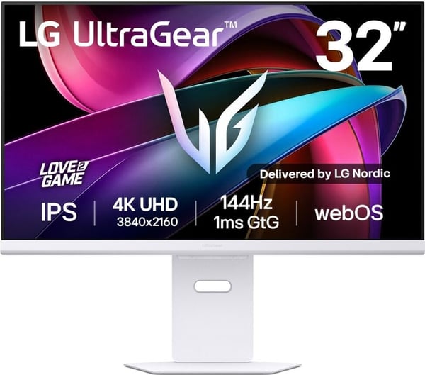 LG UltraGear 32G810SA-W 32" 4K-spelskärm