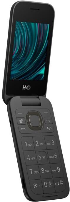HMD 2660 Flip grundtelefon, svart