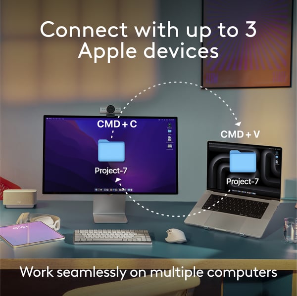Logitech MX Keys S för Mac trådlöst tangentbord