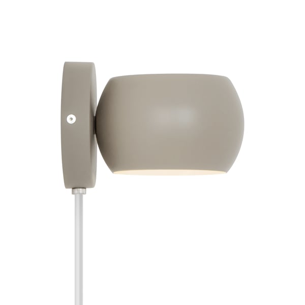 Nordlux Belir vägglampa, brun