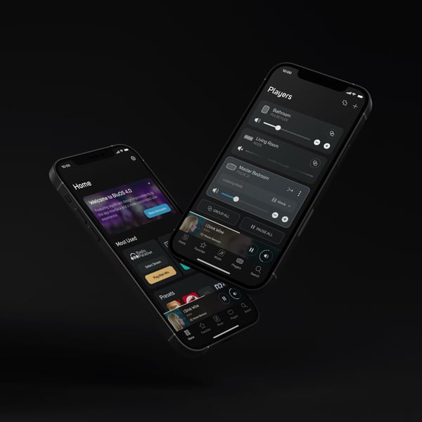 Bluesound Powernode N331 nätverksförstärkare, svart