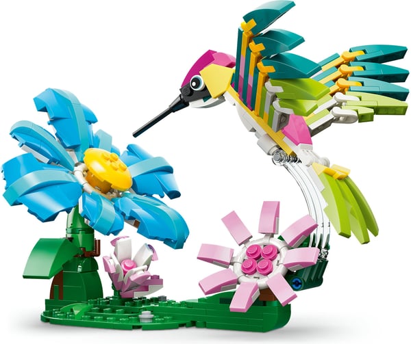LEGO Creator 31384 Vilda djur: Färgglad kolibri 3-i-1