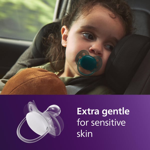 Philips Avent Ultra Soft napp, över 18 mån, 4 st, flerfärgad
