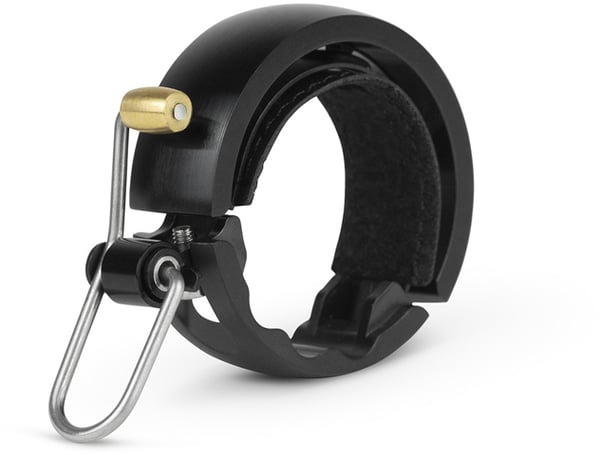 Knog Oi Luxe -cykelklocka, stor, svart