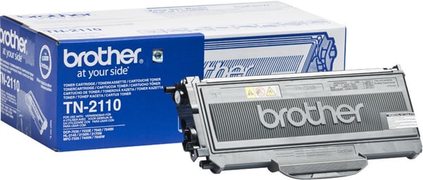 Brother TN2110 -lasertonerpatron, svart