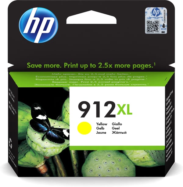 HP 912XL - bläckpatron, gul