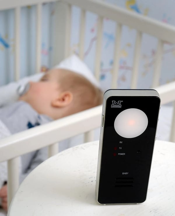 Padwico 850 babyalarm, sort