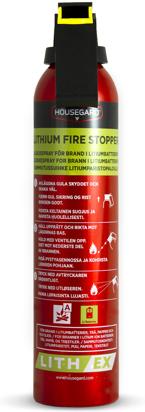 Housegard Lith-EX slukkespray AVD, 500 ml