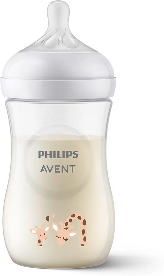 Philips Avent SCY903/66 Natural Response - sutteflaske, 260 ml, giraf