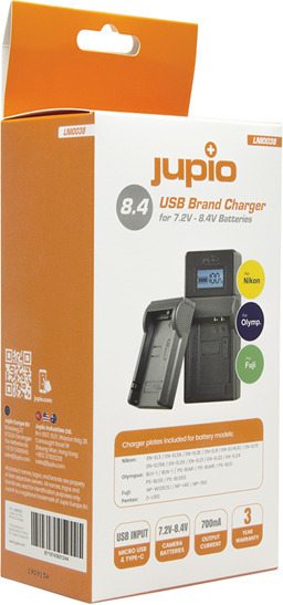 Jupio LNI0038 V2 -USB-oplader