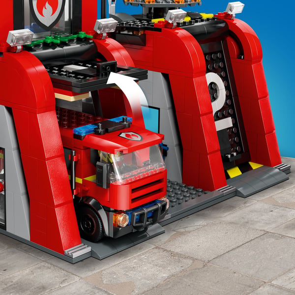 LEGO City Brandstation med brandbil Lekset 60414