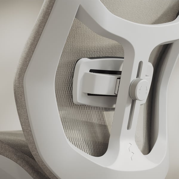 Fractal Design Refine Mesh Light -spelstol, ljus