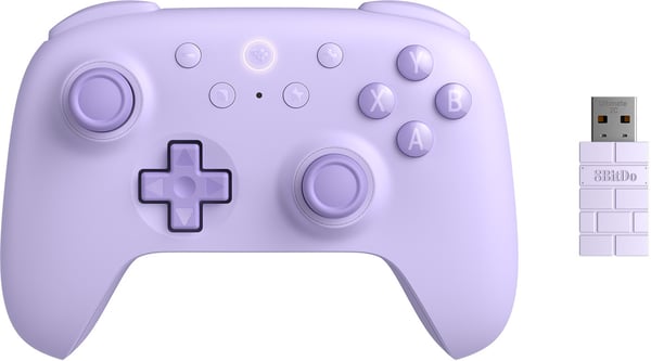 8BitDo Ultimate 2C Wireless Pad - trådlös spelkontroll, lila, PC / Android