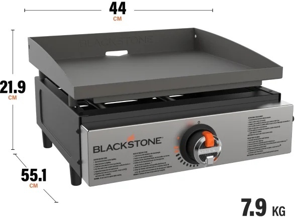Blackstone 17" ParilaGrill med låg