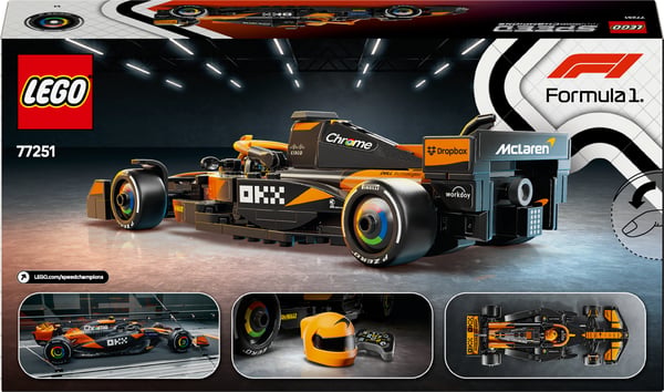 LEGO Speed Champions 77251 – McLaren F1® Team MCL38-racerbil