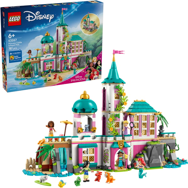 LEGO Disney Prinsessslott och kungliga husdjur 43267