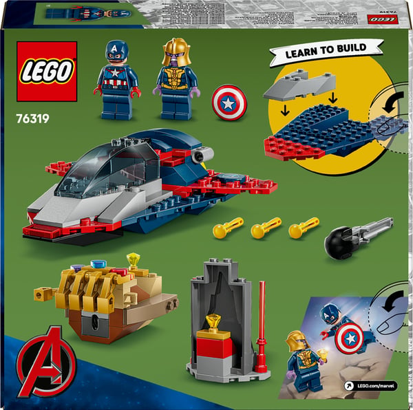 LEGO Marvel 76319 - Captain America mot Thanos