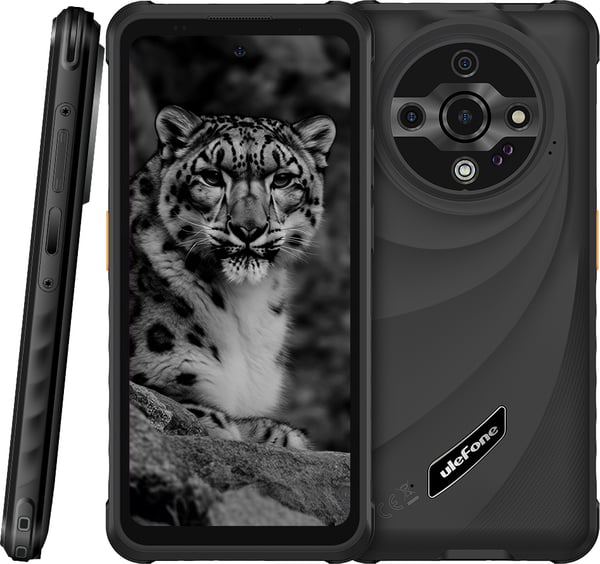 Ulefone Armor X31-telefon, 128/6 GB, svart