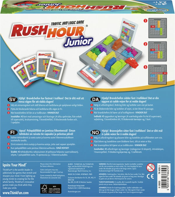 Think Fun Rush Hour Junior logikspel