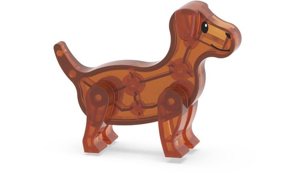 MAGNA-TILES® Hundpark magnetbyggsats, 27 delar