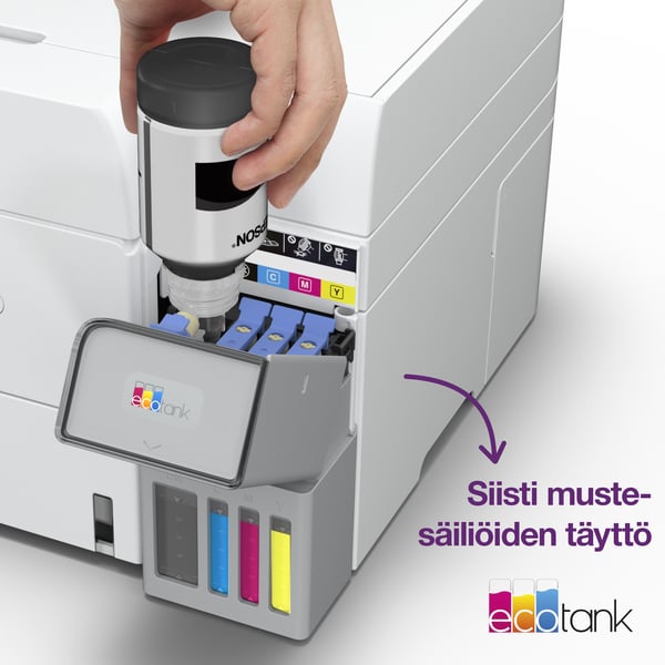 EcoTank ET-4956 multifunktionsskrivare med arkmatning