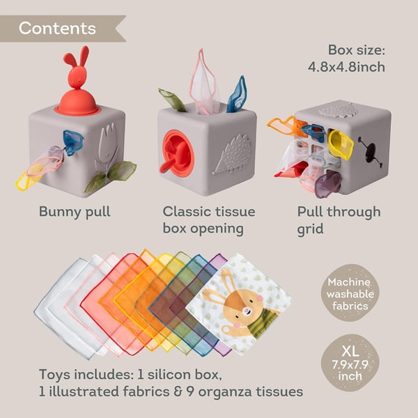Taf Toys Pop Up Tissue Box-leksak