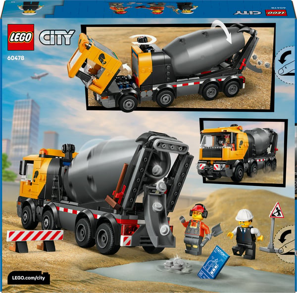 LEGO City Great Vehicles 60478 Betongbil