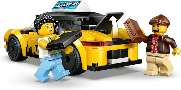 LEGO City Stora fordon 60487 Gul taxi