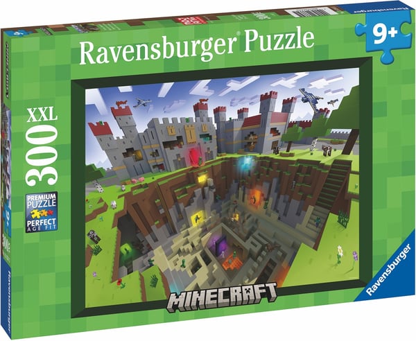 Minecraft Cutaway-pussel, 300 bitar