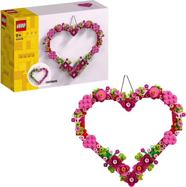 LEGO Hjärtdekoration Heminredning 40638