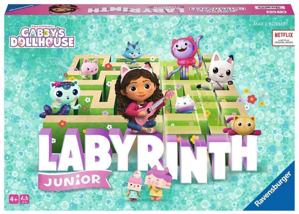 Ravensburger Föränderlig Labyrint Gabby's Dollhouse Junior -brädspel