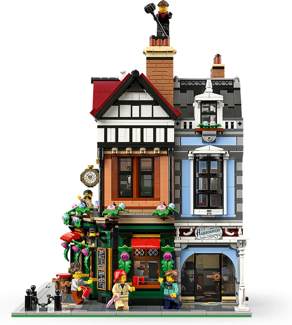 LEGO Icons 10350 – Tudorhus hörnbyggnad